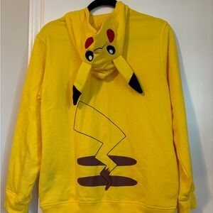 Pokemon Pikachu zip up hoodie